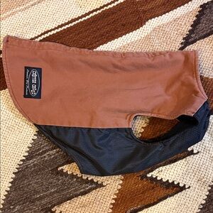 Brown and Black Barn Style Dog Jacket